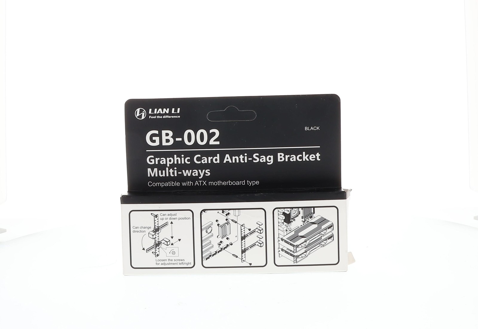 Lian Li GB-002 GPU Anti Sag Bracket VGA Graphics Card Support Black