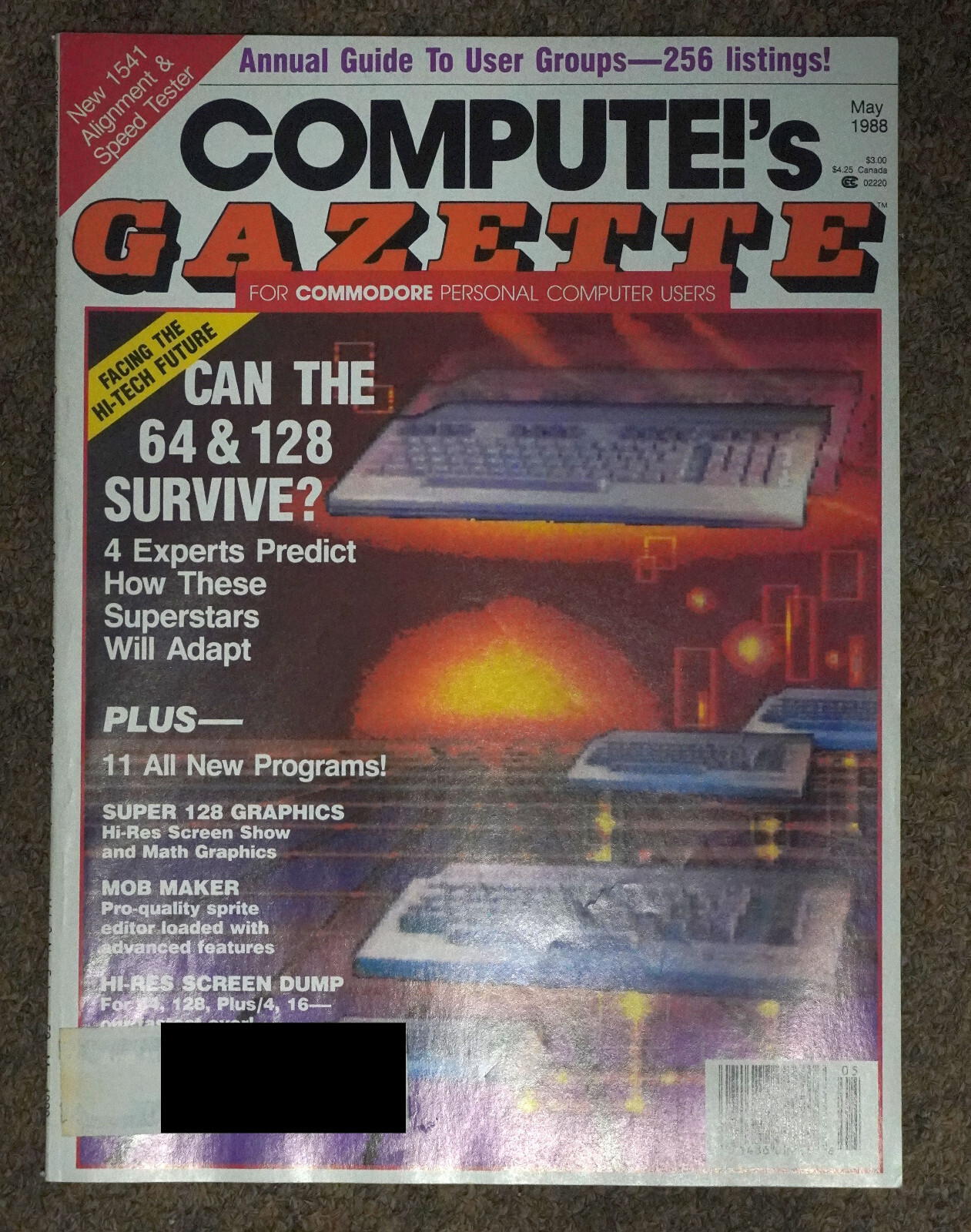 Compute's Gazette For Commodore Personal Computer Users May 1988