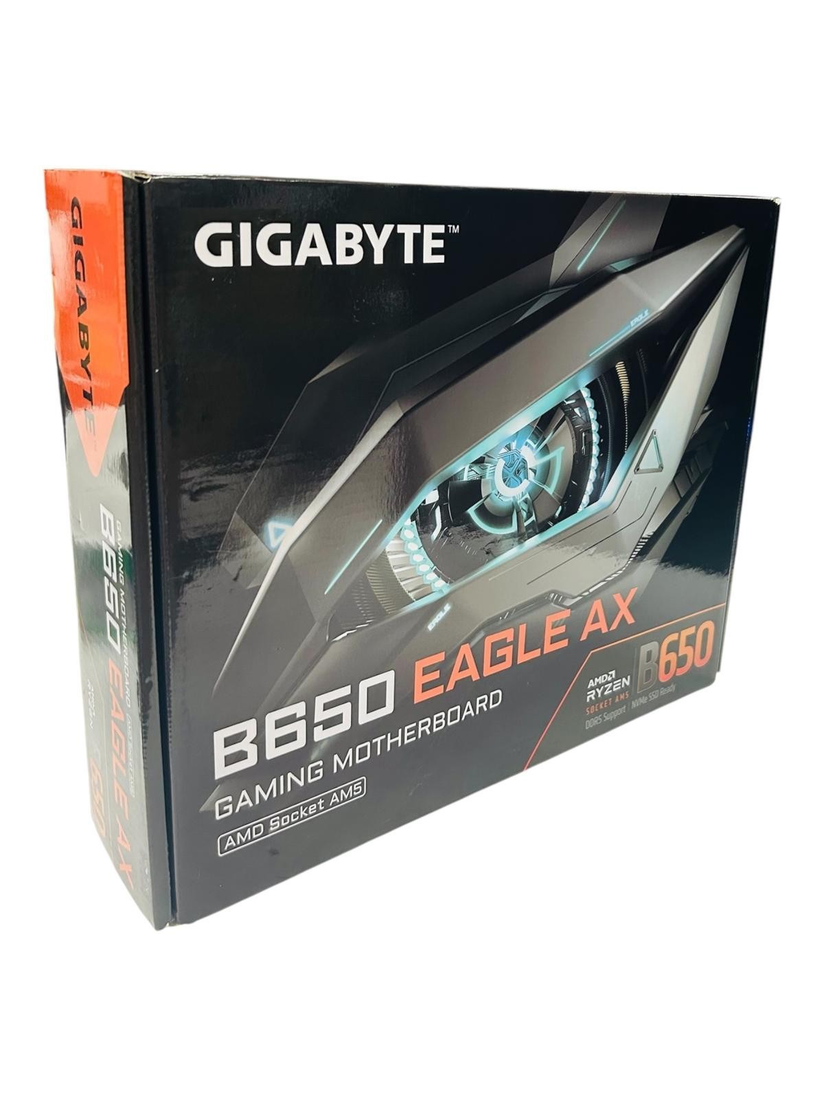 GIGABYTE B650 EAGLE AX Gaming Motherboard – AM5 – DDR5 – Wi-Fi 6E. OPEN BOX