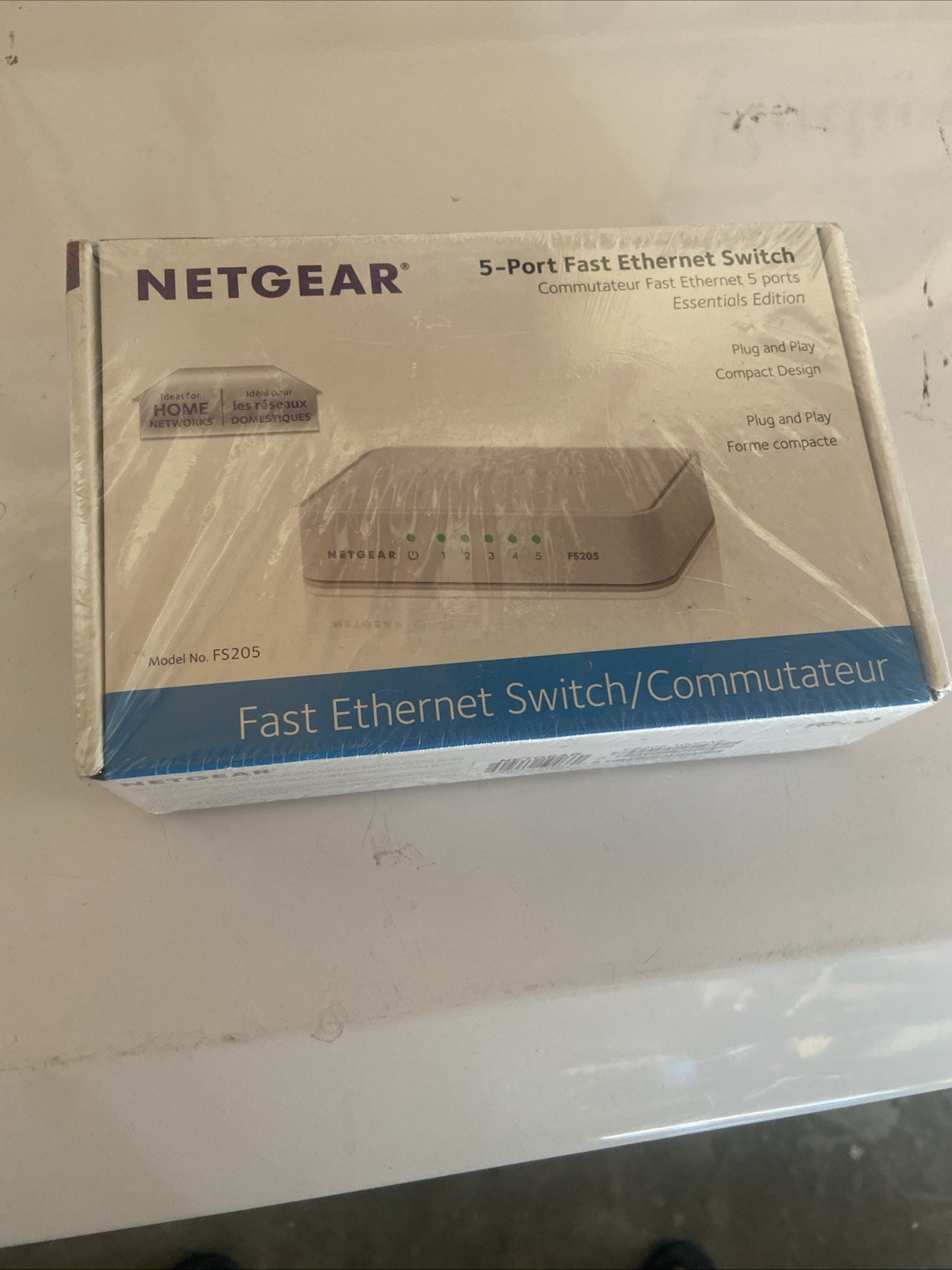 NETGEAR FS205 5-Port Ethernet Switch