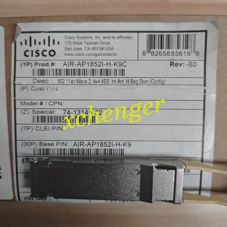 1PCS Cisco Wireless AP AIR-AP1852I-H-K9C  new via FedEx or DHL
