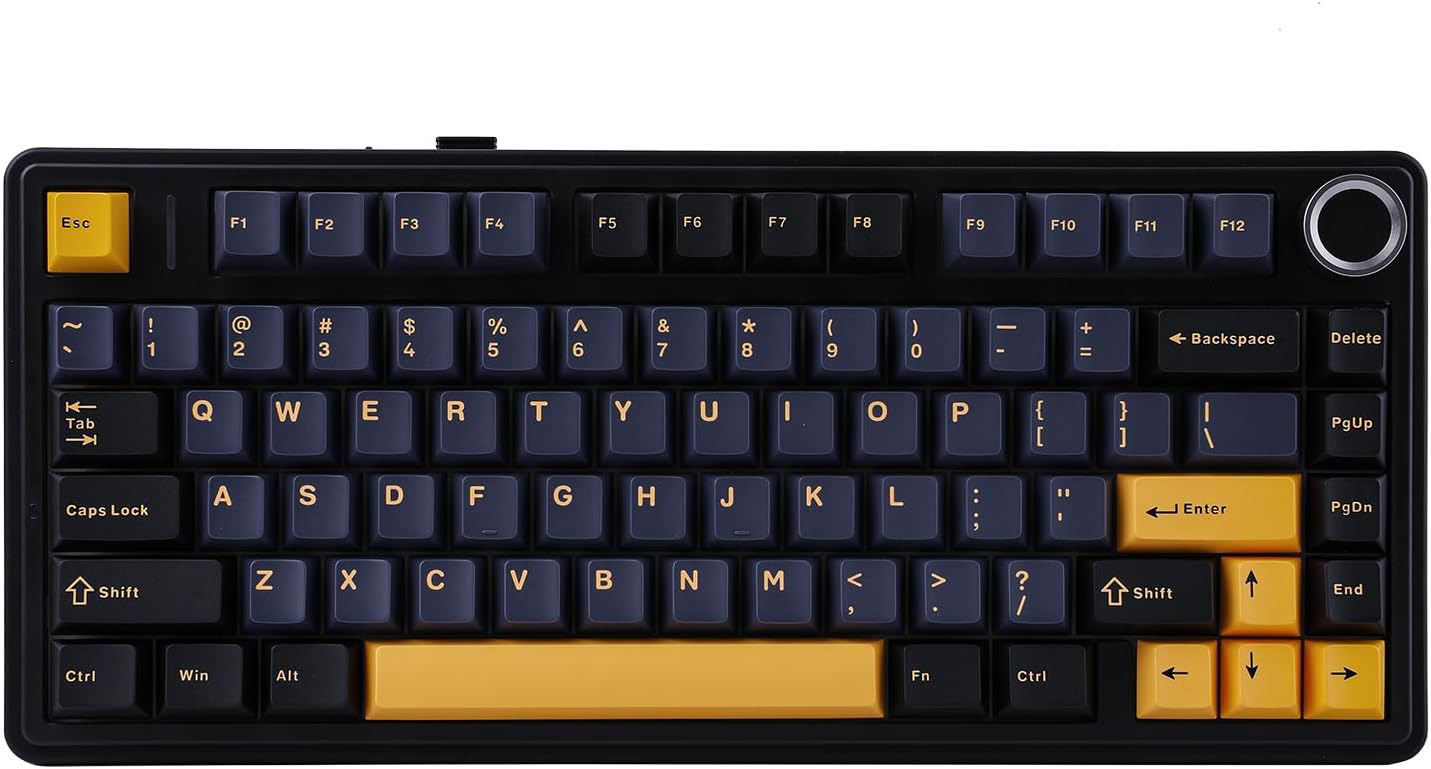 EPOMAKER x Aula F75 Gasket Mechanical Keyboard, 75% Wireless Hot Swappable with