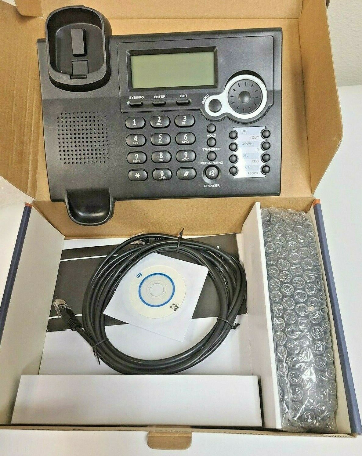 Lot of 10 VoIP IP Phones SIP WAN FV6020 Fanvil Gigabit Office Support IAX IAX2