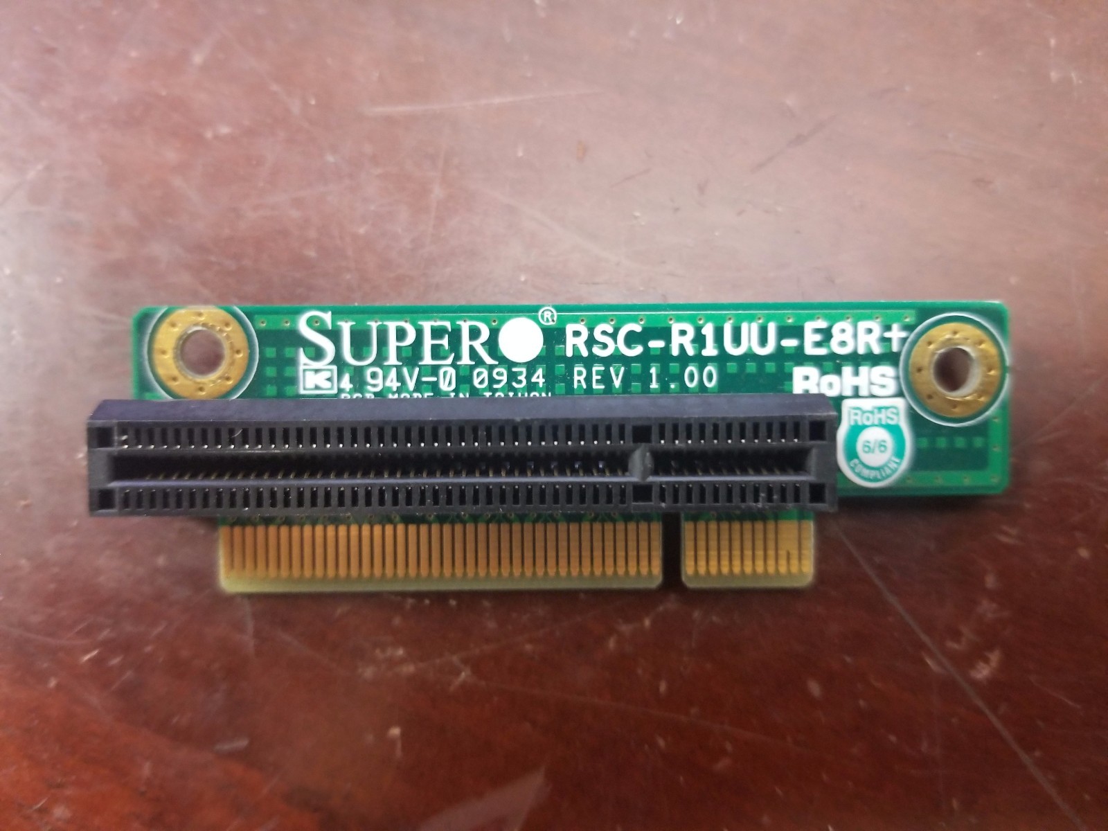 SuperMicro 1U Right Slot PCI-E x8 UIO Riser Card RSC-R1UU-E8R+