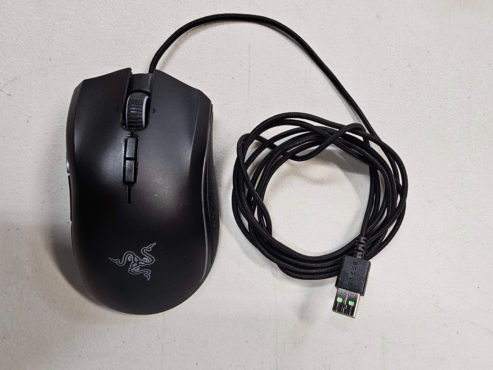Razer MAMBA Elite Wired Gaming Mouse RZ01-0256 ** FOR PARTS/NOT WORKING ** AS-IS
