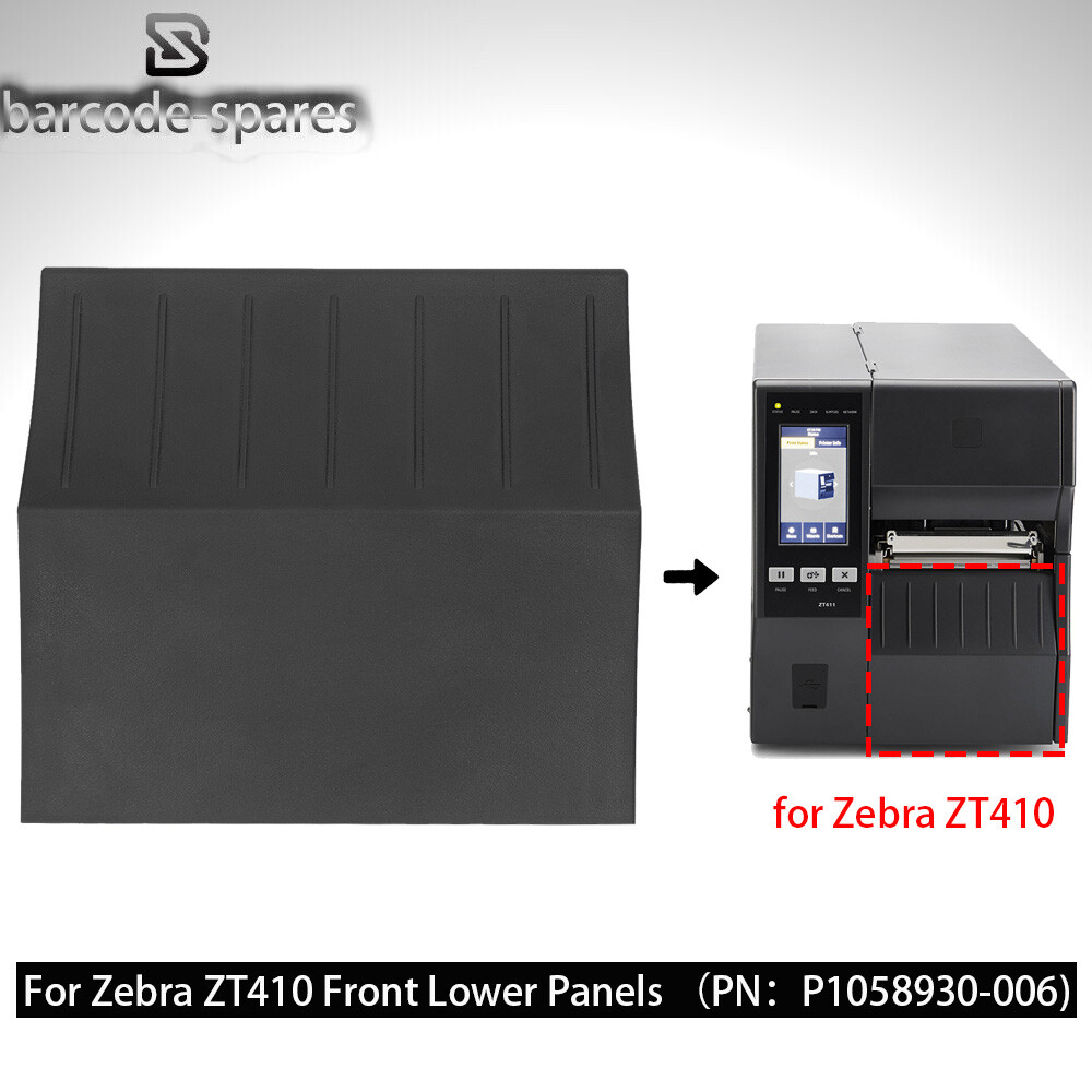 Front Lower Panels for Zebra ZT410 Printer bezel（PN：P1058930-006) New