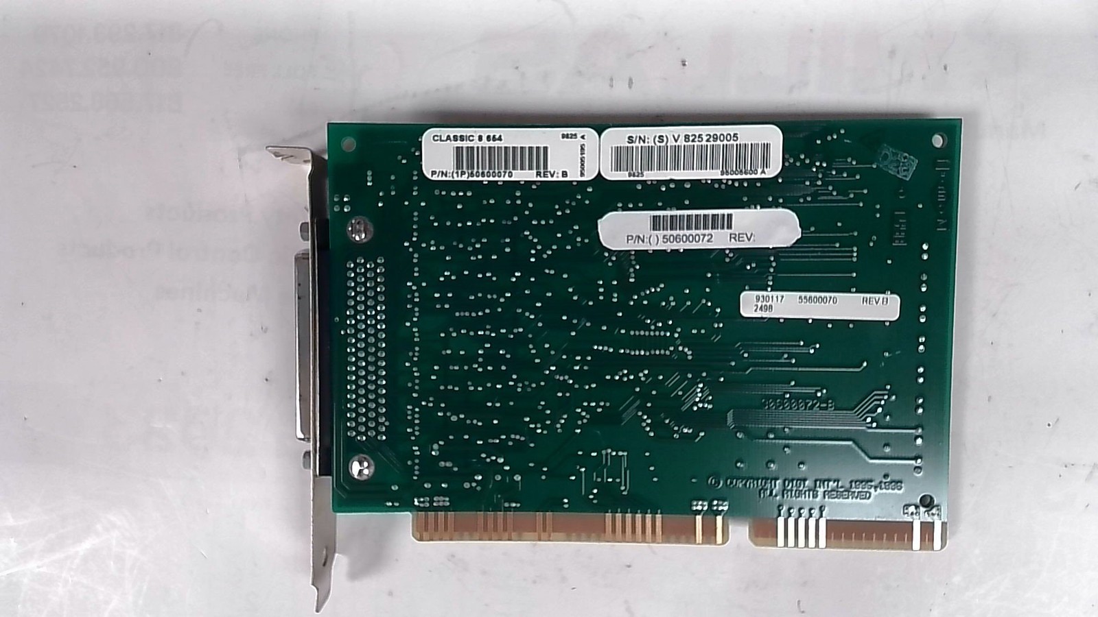DIGI INTERNATIONAL CLASSICBOARD 8 16654 UART RS232 - MPN 50600070