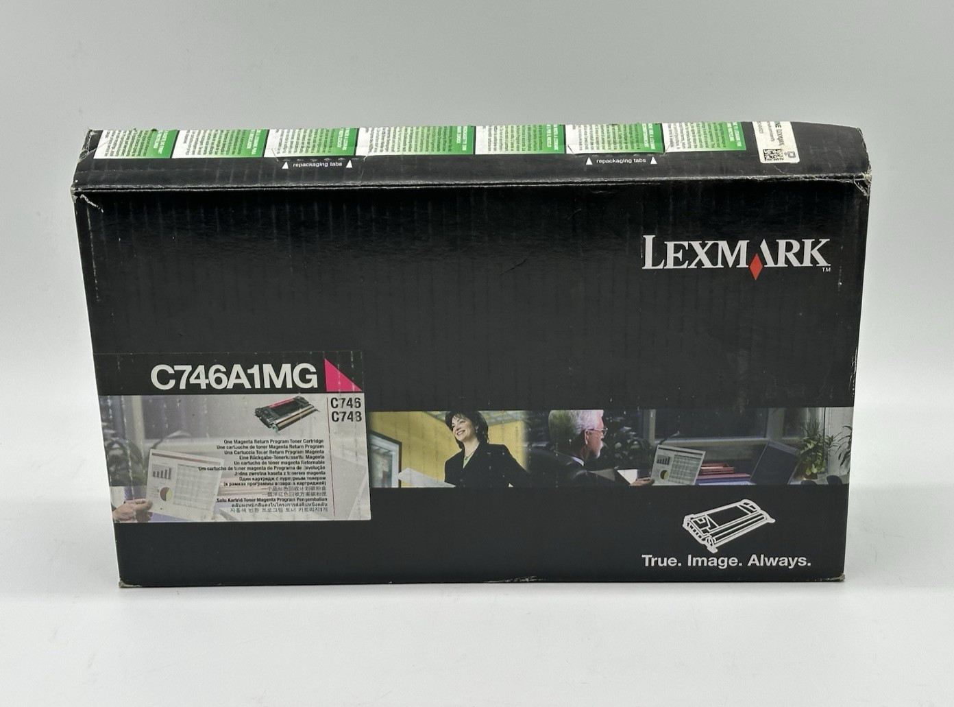 Lexmark C746A1MG Magenta Toner Cartridge-Open Box
