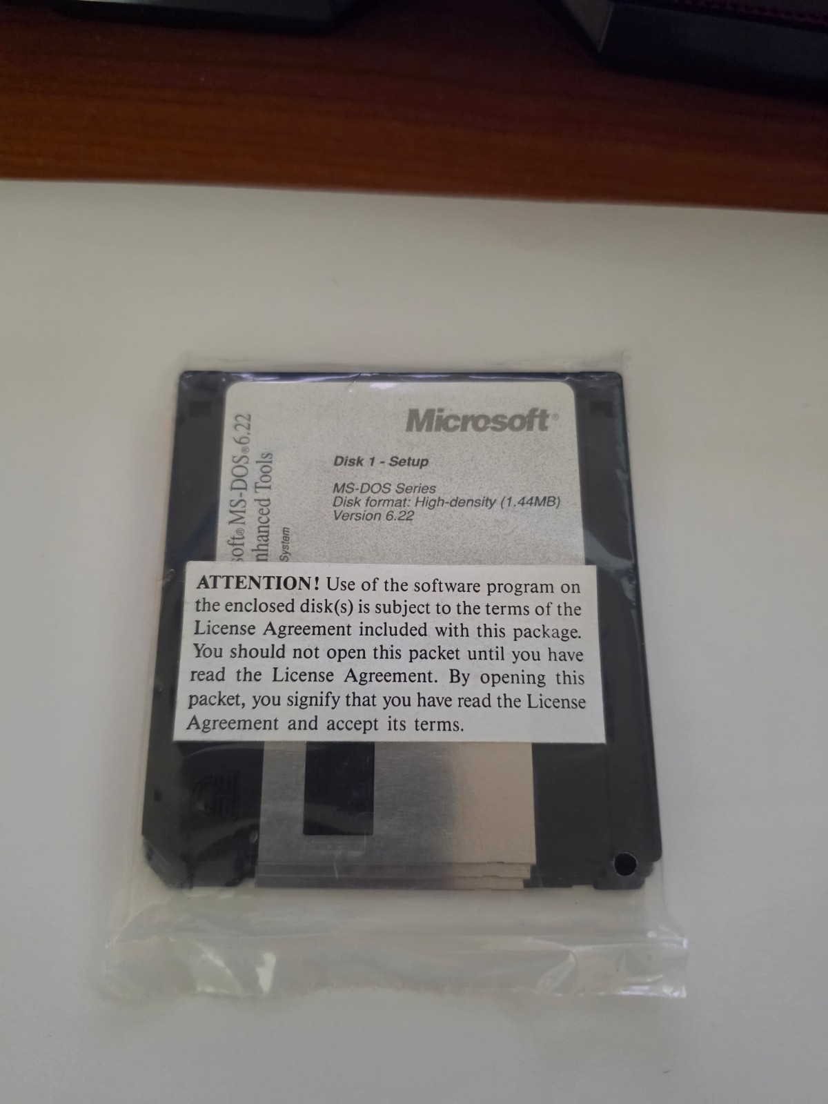 MS-DOS 6.22 + ENHANCED TOOLS Full three diskette version