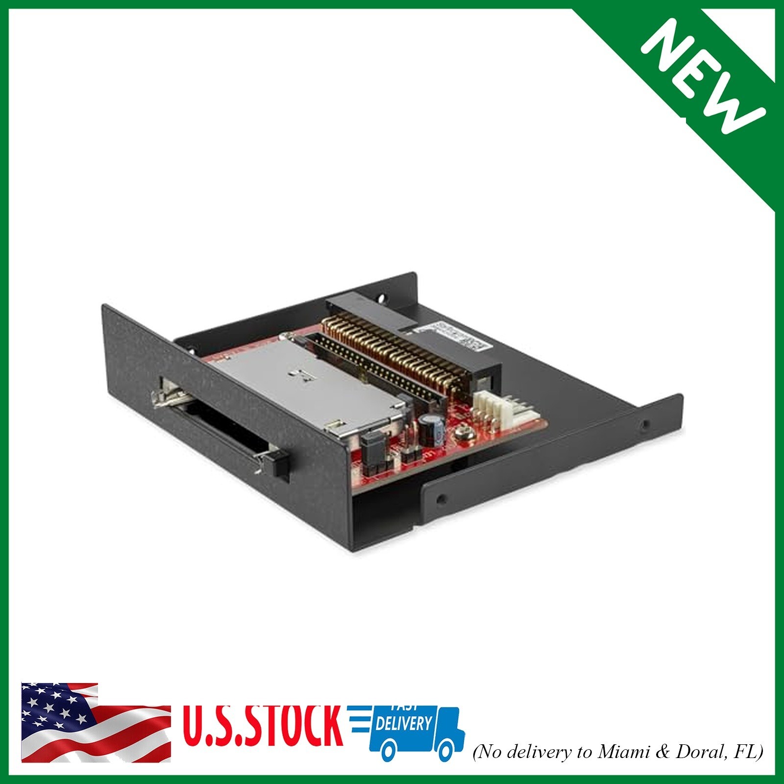 StarTech.com 3.5in Drive Bay IDE to Single CF SSD Adapter Card Reader, TAA (35BA