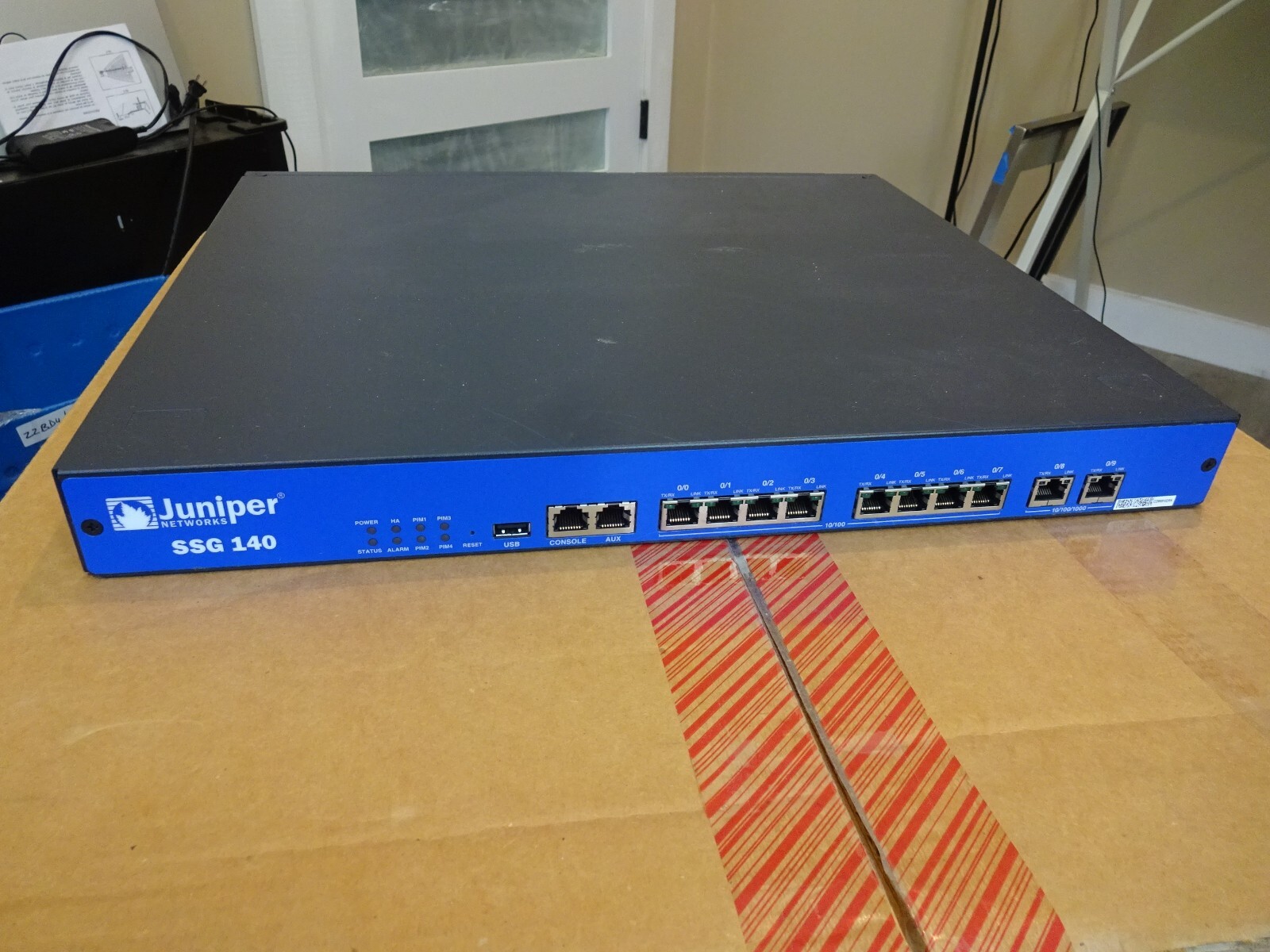 JUNIPER NETWORKS SSG-140 / SSG-140-SH SECURE SERVICES GATEWAY FIREWALL SSG140