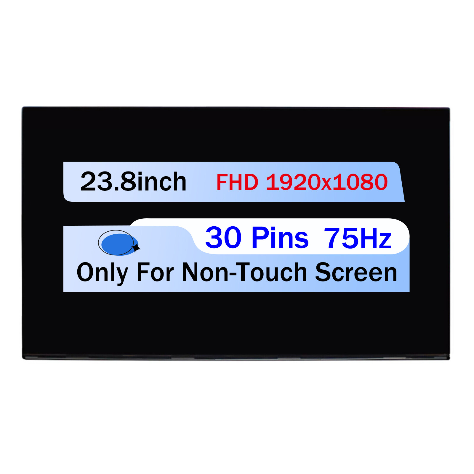 LTM238HL06 For Lenovo AIO 520-24IKU LCD Non-Touch Screen Replacement 23.8" FHD