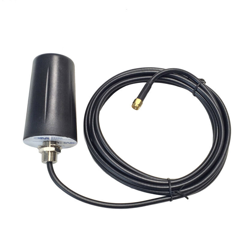 Wide Band 698-2700MHz 5dBi Omni Directional Antenna SMA 3m 4G/LTE/Wifi Network 