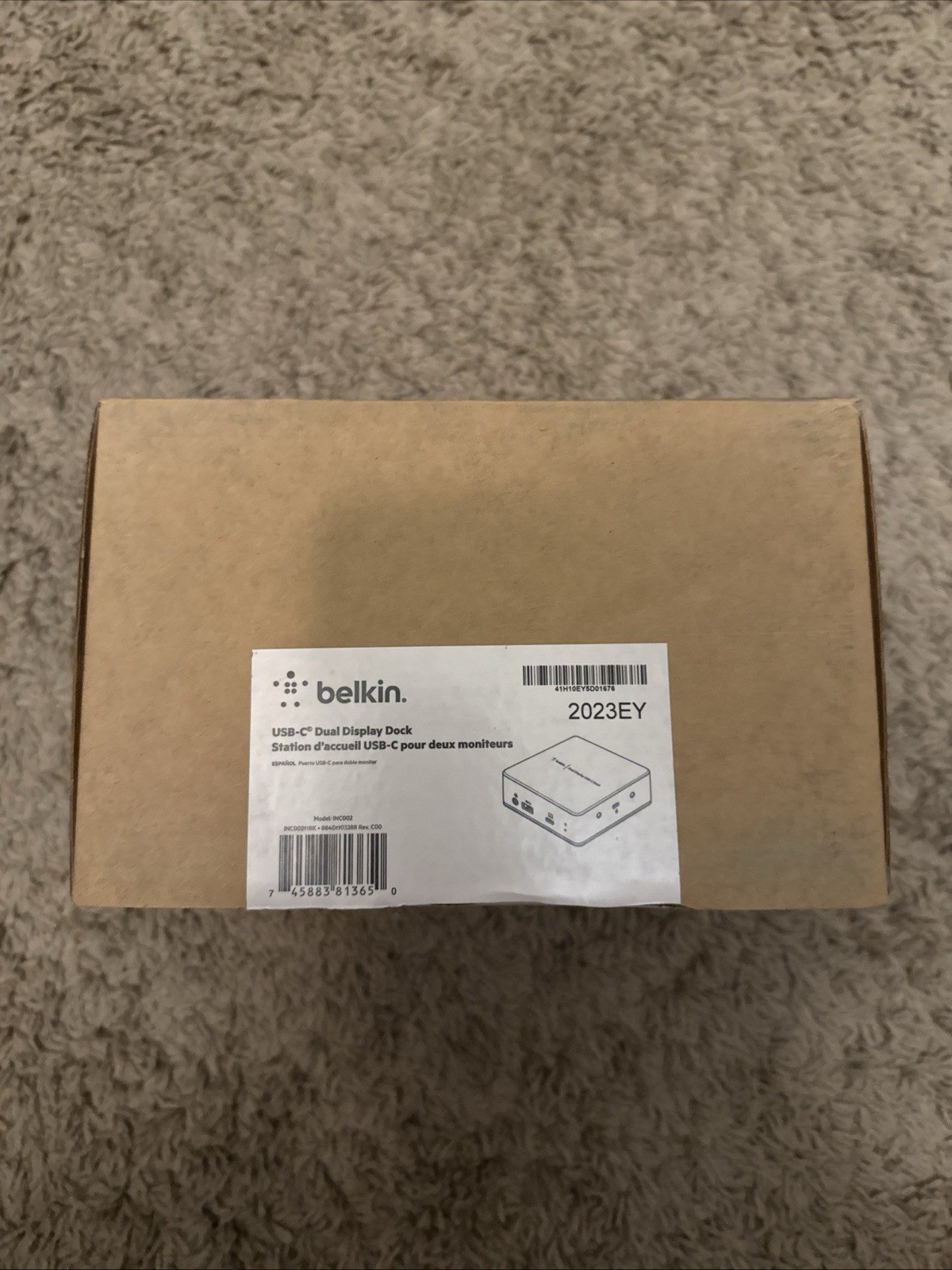 Belkin USB-C Dual Display Dock INC002 2023EY DisplayLink Docking Station