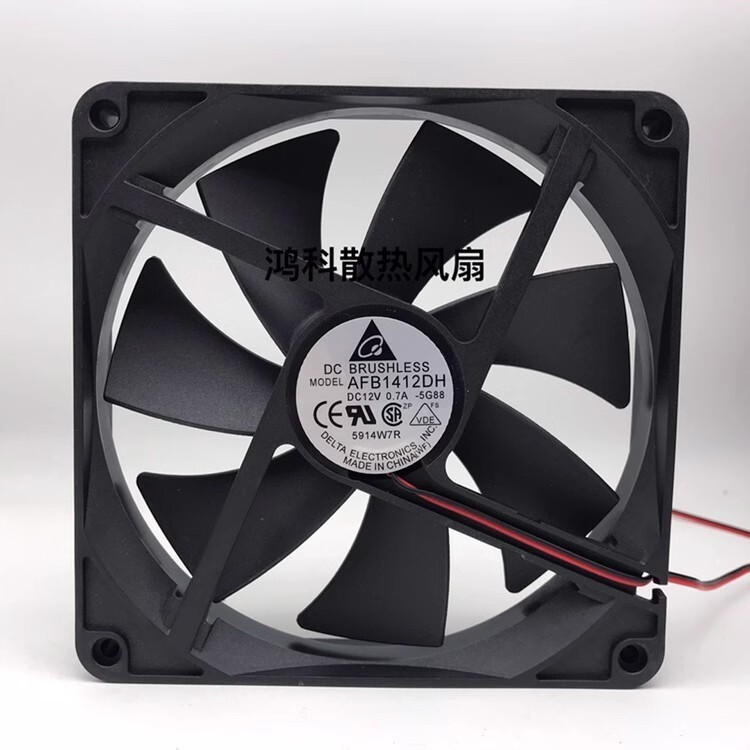 Delta AFB1412DH 12v 0.7A 14025 14cm Large Wind Power Cooling Fan