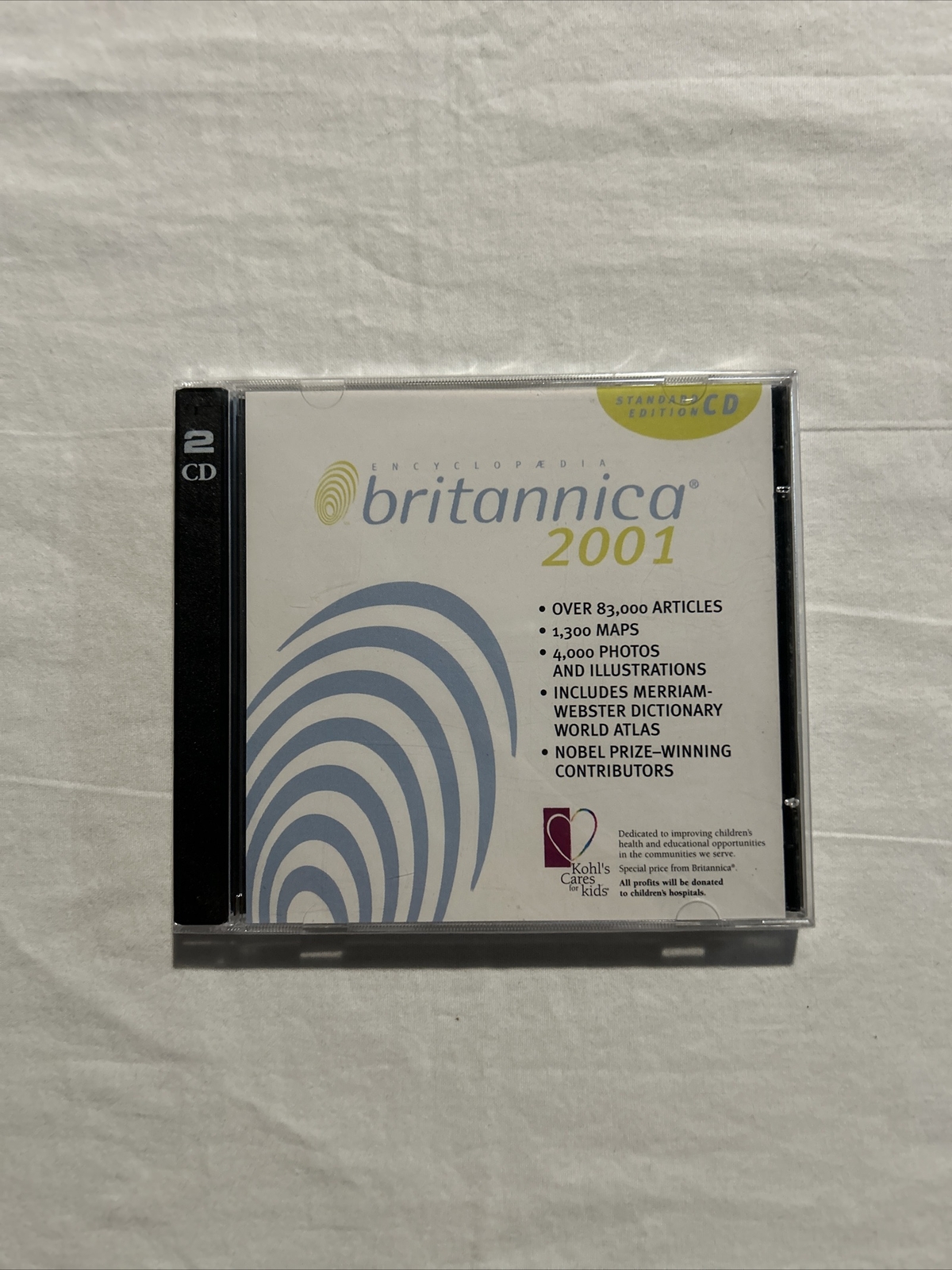 Encyclopedia Britannica 2001 Windows CD ROM - NIP