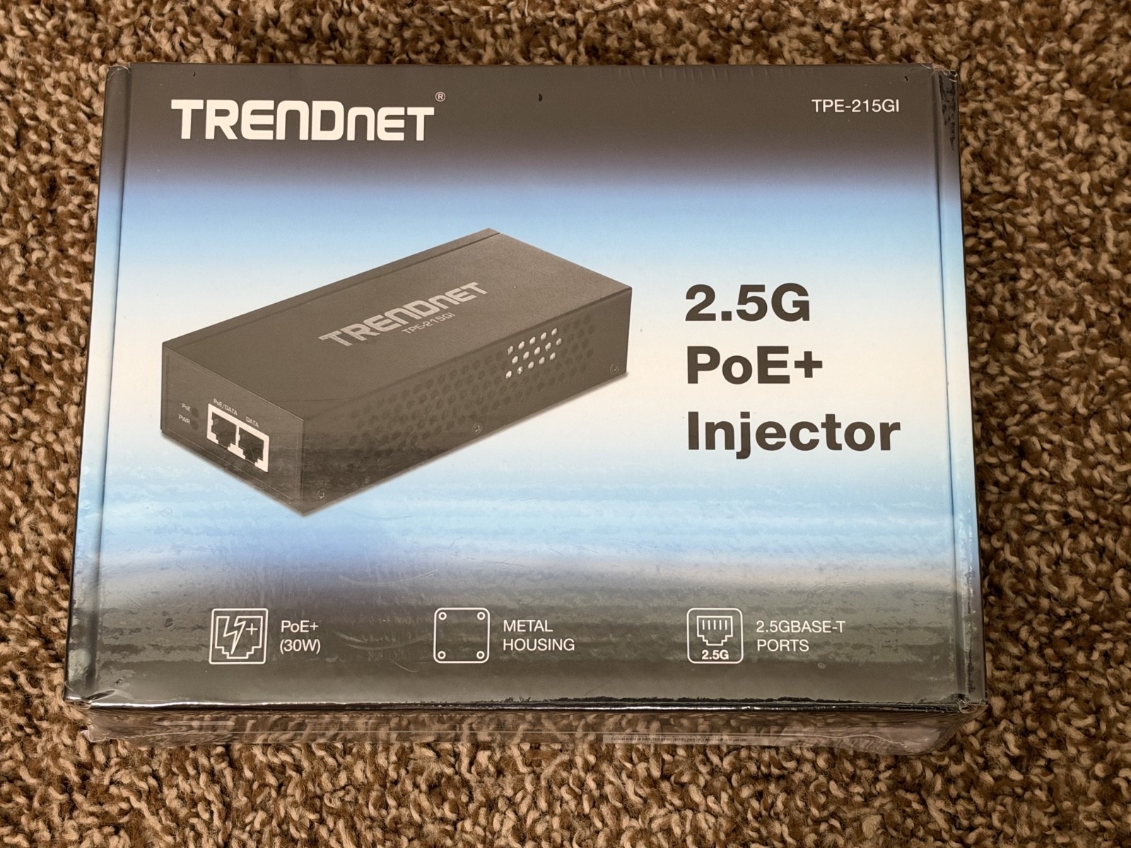 TRENDnet 2.5G PoE+ Injector, TPE-215GI