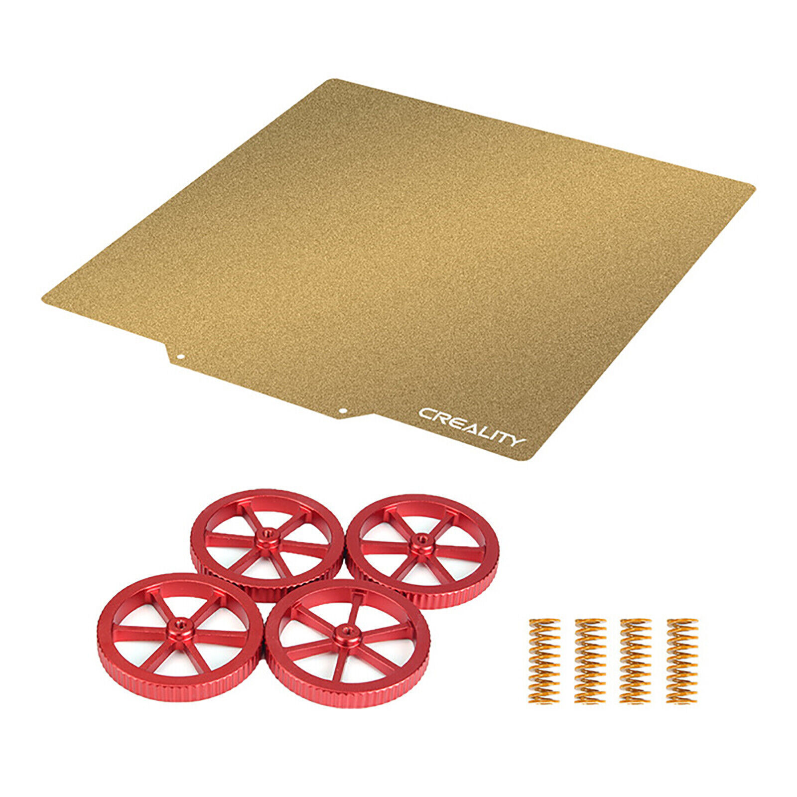 235*235mm PEI Steel Plate Heated Bed+Hand Twist Leveling Nut for Ender-3 3S 3Pro
