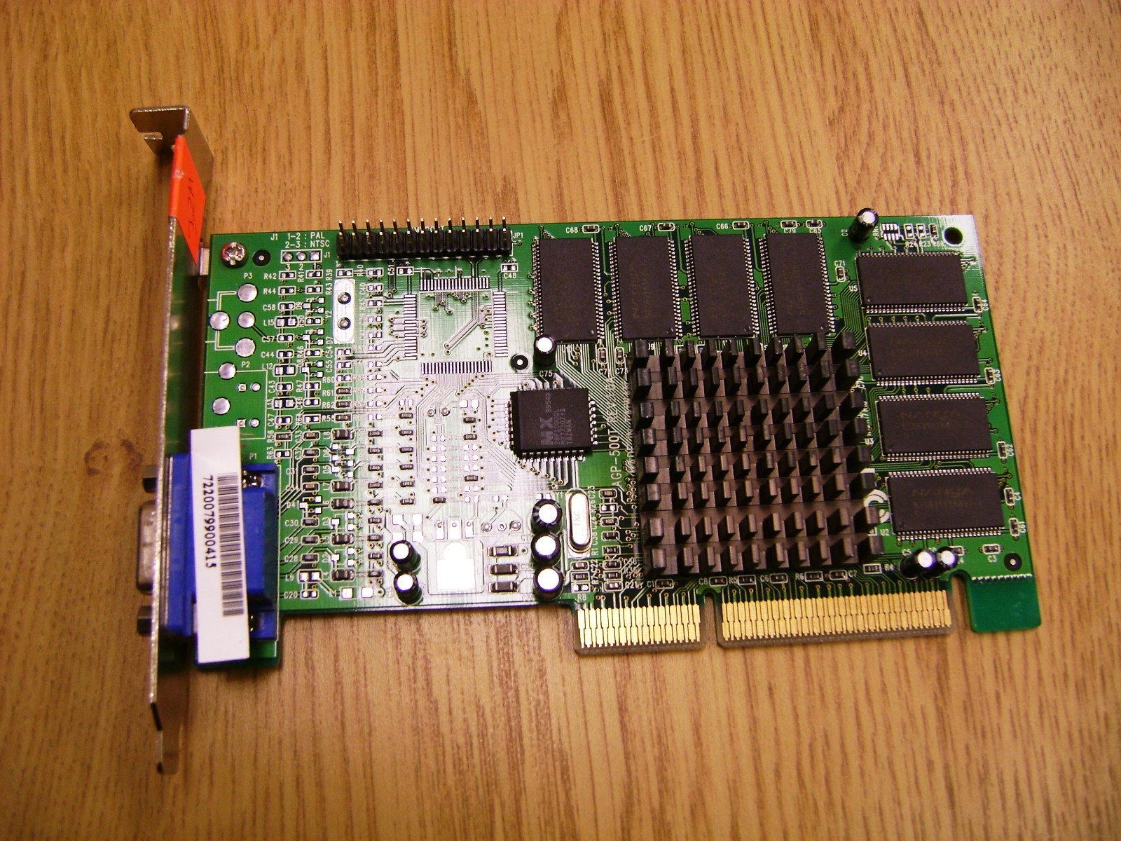 AZTECH TNT2-16 TNT 16 128-bit Graphics Accelerator Card AGP