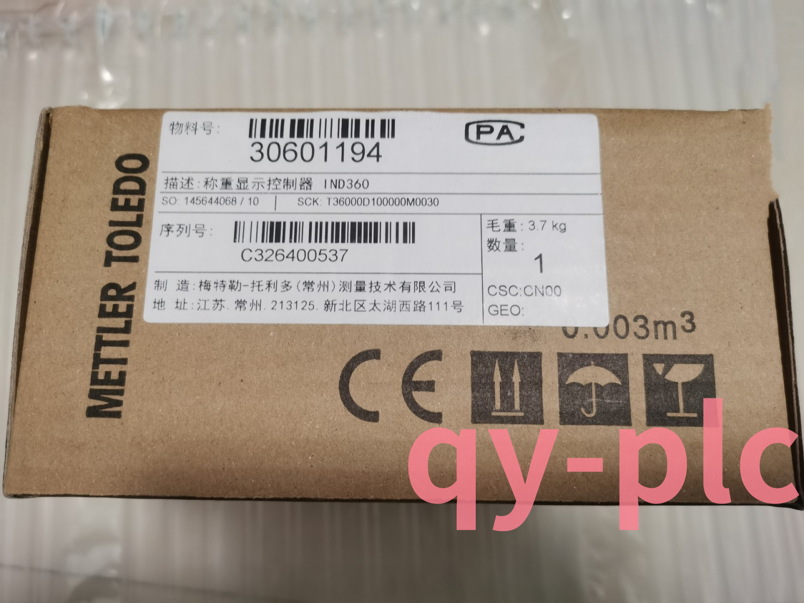 1PC New METTLER 30601194 Weight display controller By DHL or FedEX