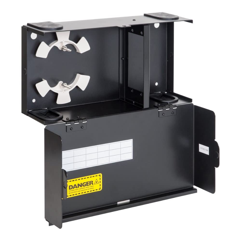 Fiber Optic Wall Mount Enclosure – 2 Slots for LGX Adapter Panels or Cassette...