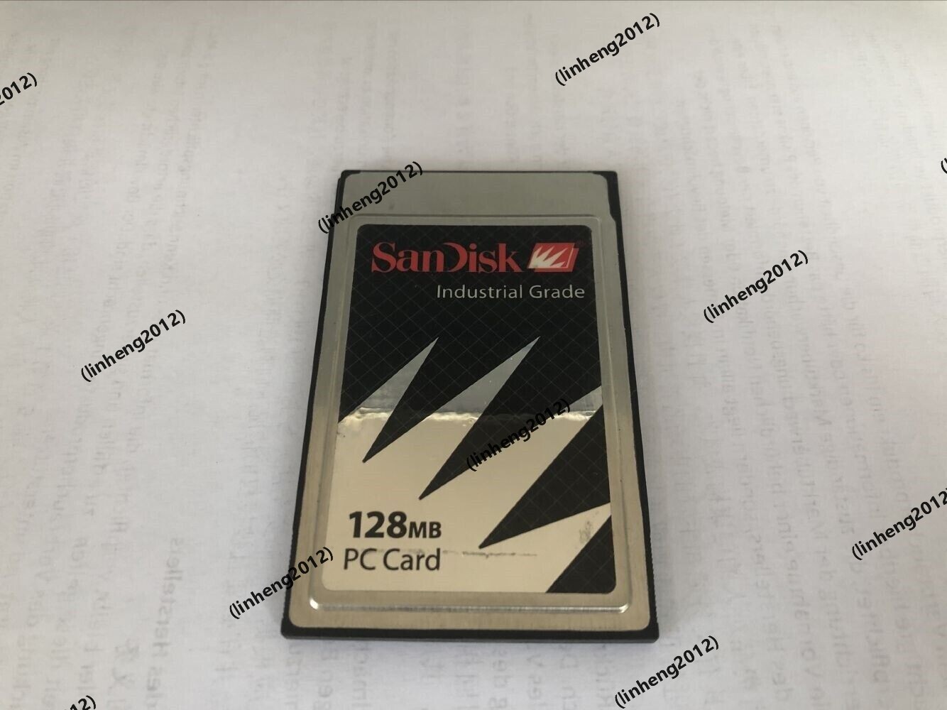 SanDisk PC Card 128MB INDUSTRIAL GRADE PC CARD