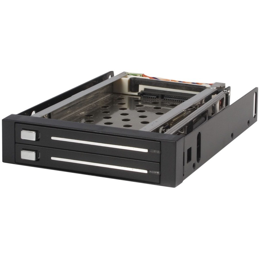 StarTech 2 Drive 2.5in Trayless Hot Swap SATA Mobile Rack Backplane
