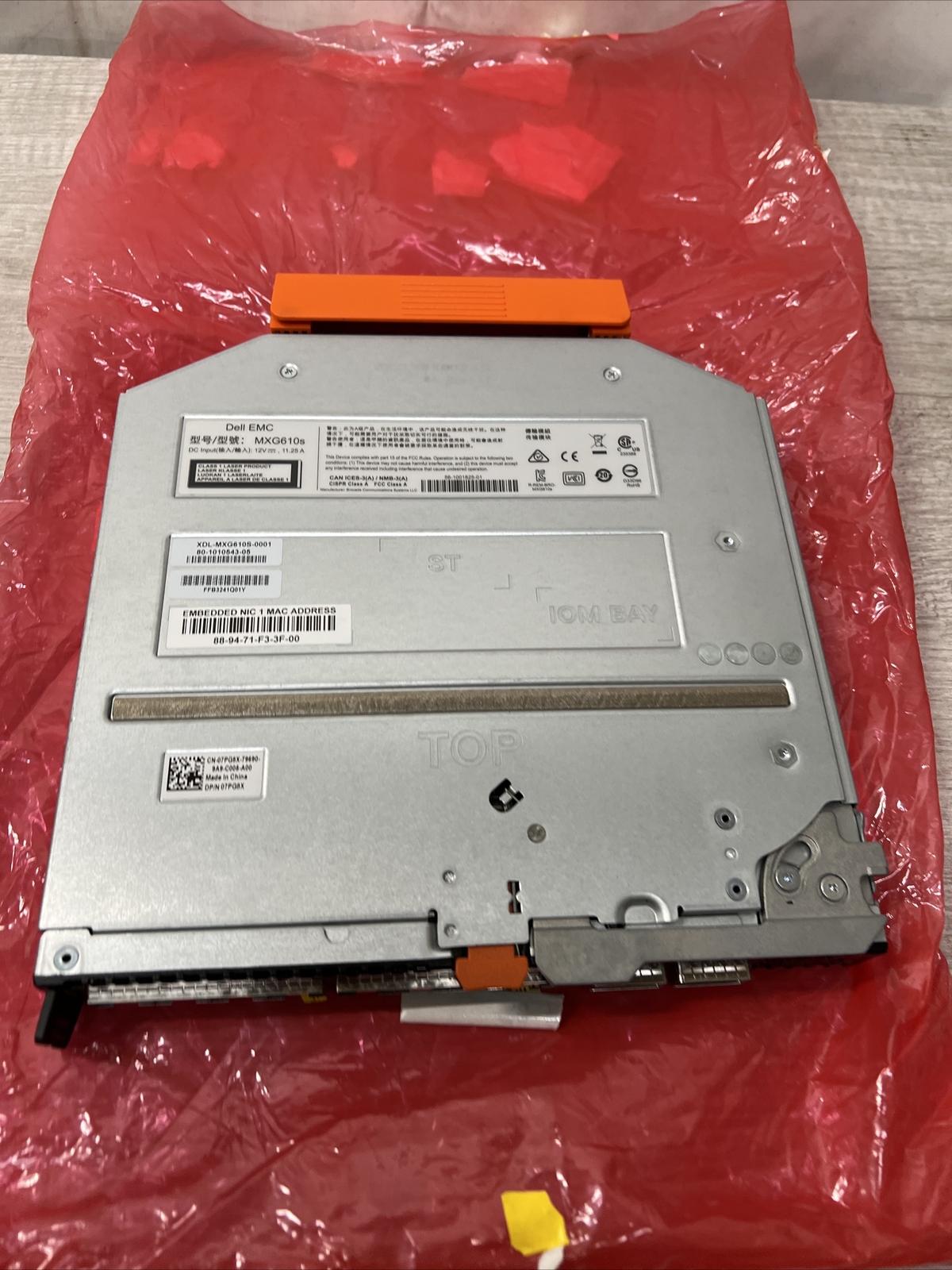 Dell Networking MXG610s 32Gb/s Fibre Channel Switch Module
