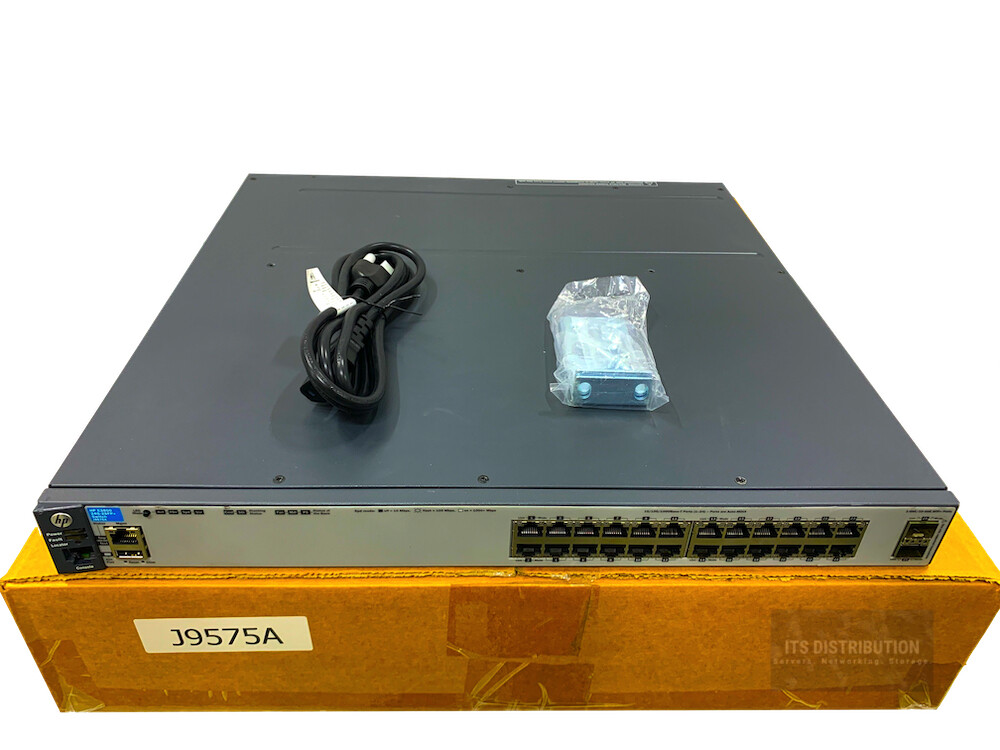 J9575A I HP 3800-24G-2SFP+ Network Switch