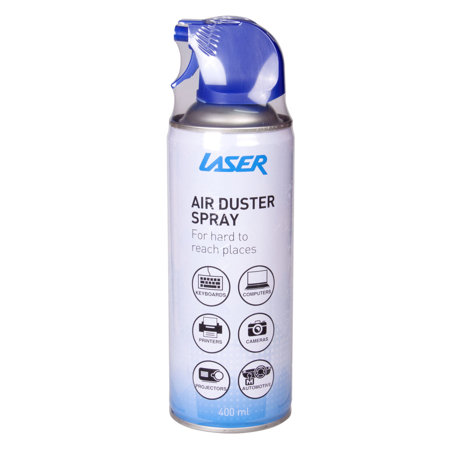 Laser Clean Range Air Duster 400ml - Electronics Dust-Off Spray