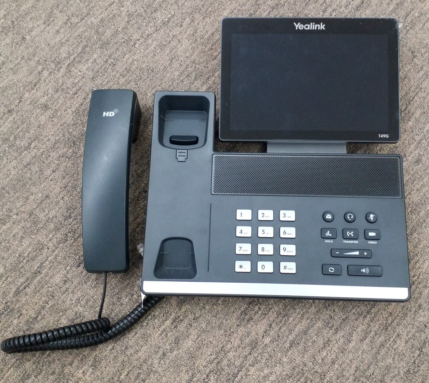 Yealink T49G Video Collaboration Phone WITHOUT CAMERA & STAND & POWER ADAPTER