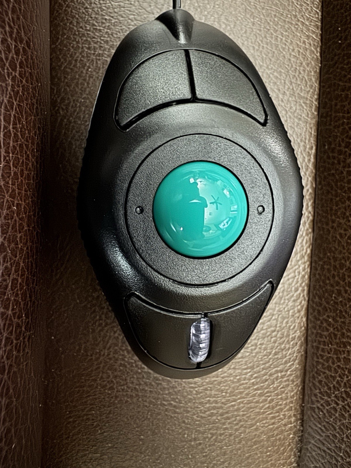 Wired USB Ergonomic Optical Trackball Mouse