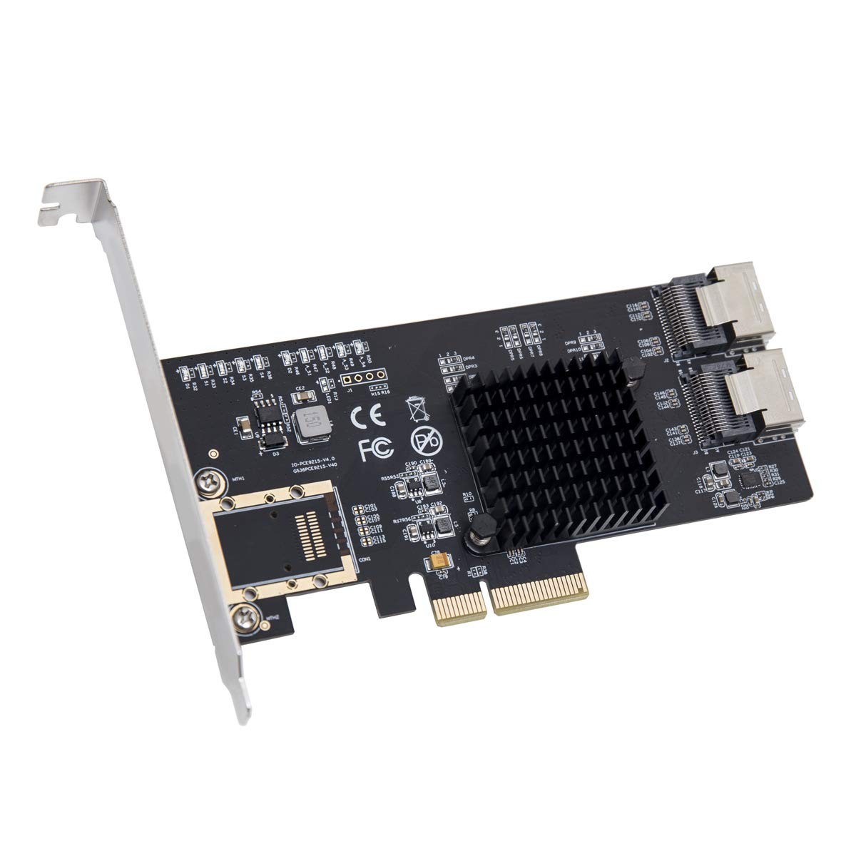 Syba 8 Port SATA III Non-RAID PCI-e x4 Expansion Card FreeNAS ZFS SI-PEX40137