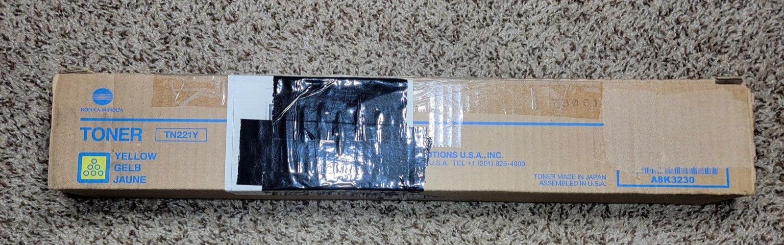 Genuine Konica Minolta TN221Y Toner