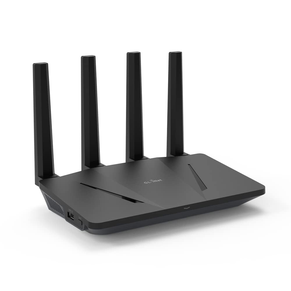 GL-AX1800(Flint) WiFi 6 Router -Dual Band Gigabit Wireless Internet Router | ...