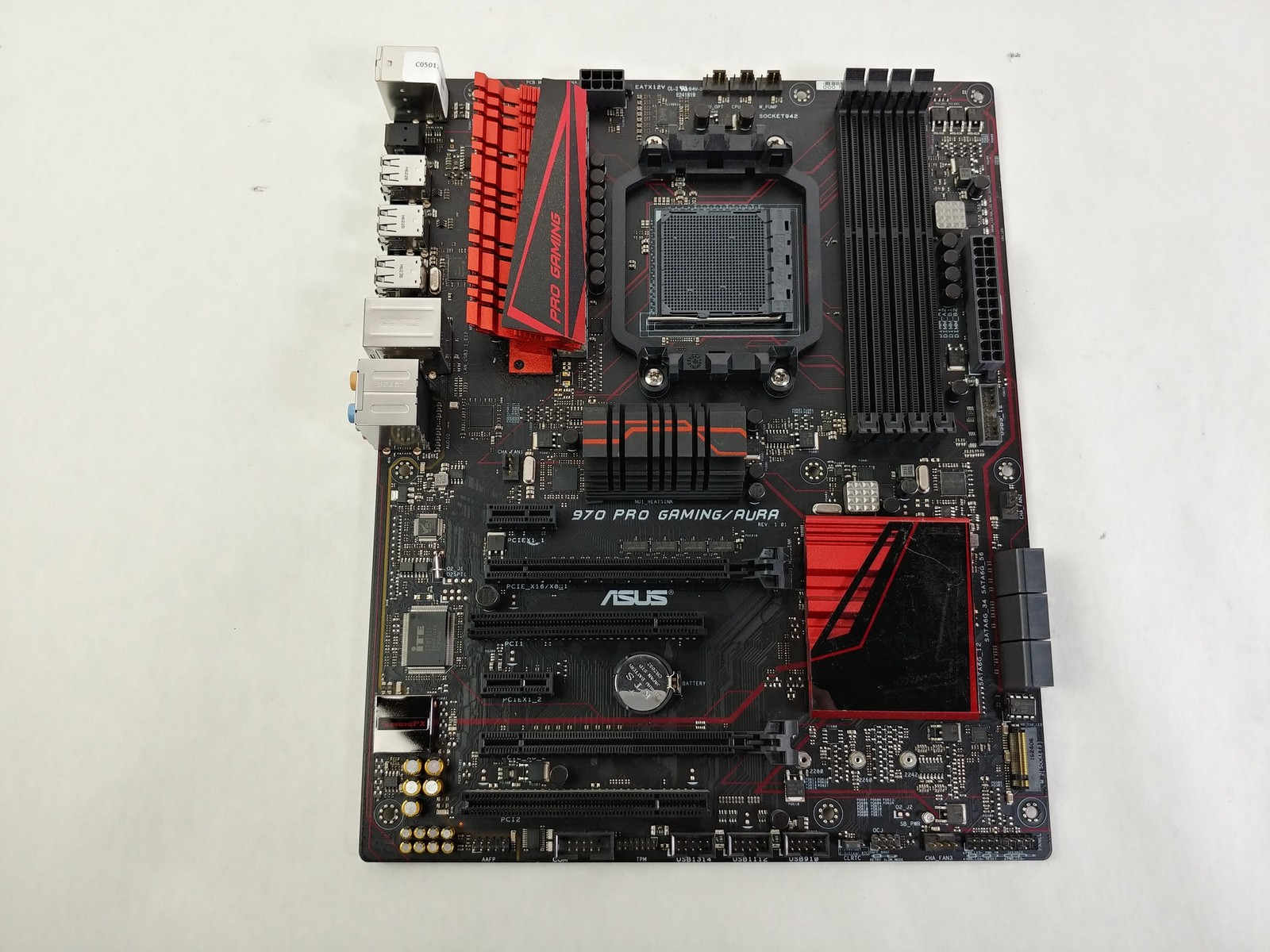 Asus  970 PRO GAMING/AURA AMD Socket AM3+ DDR3 SDRAM Desktop Motherboard