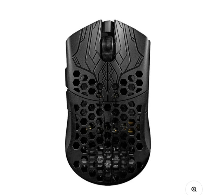 Finalmouse UltralightX Competition Raw Carbon Small Size Black Lightweight