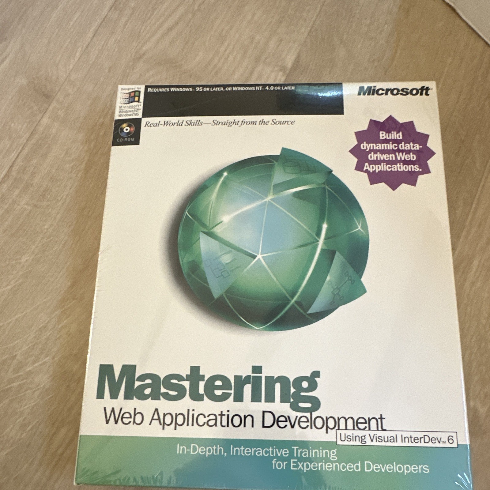 Microsoft Mastering Web App Dev Using Visual InterDev 6 Training CD Windows