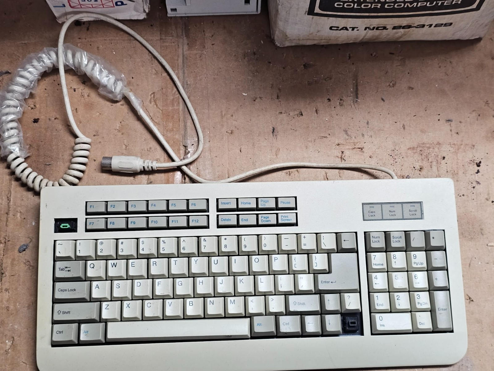 Retro Costar CSK-1101P Vintage Mechanical Keyboard DTRNS Alps Compact XT AT Rare