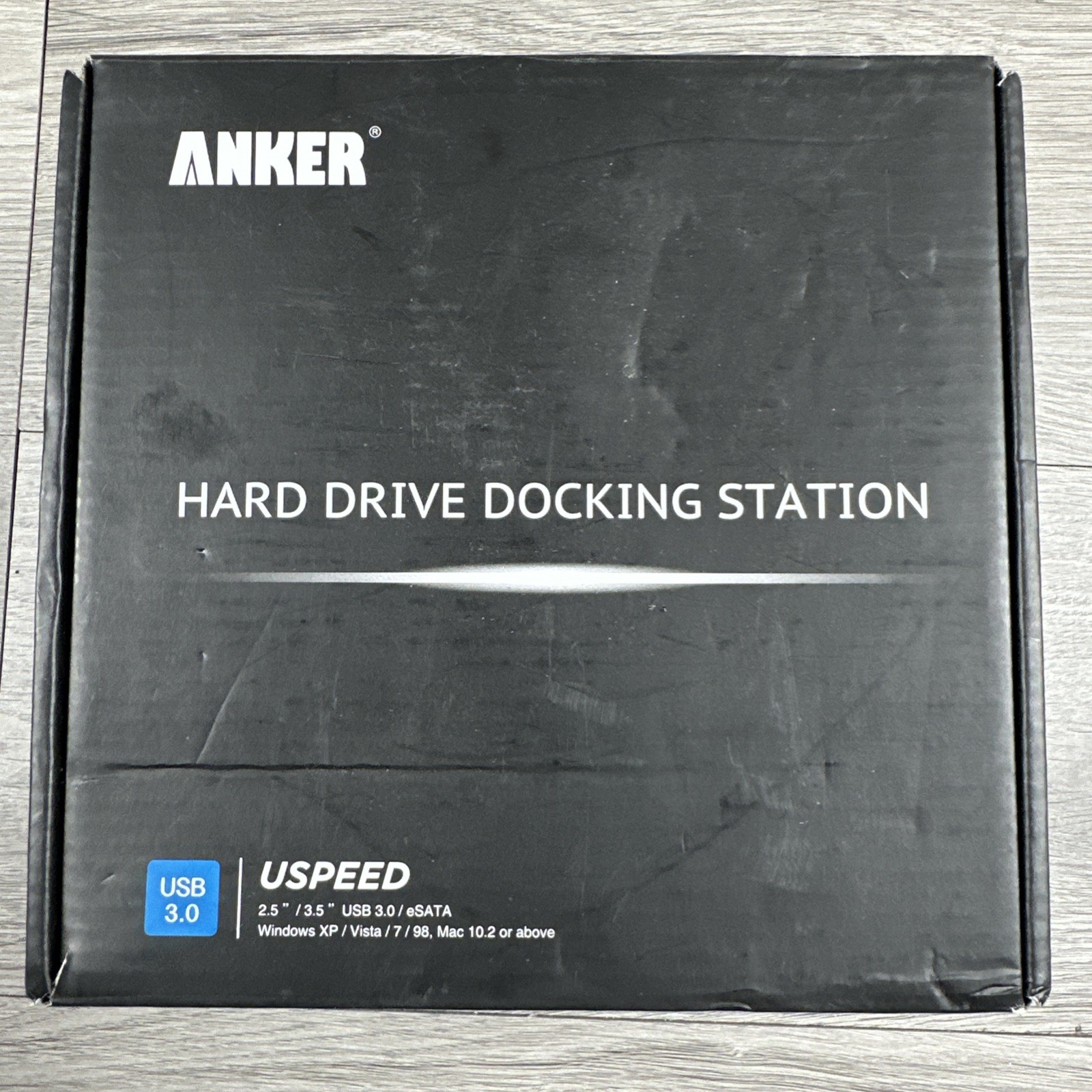 ANKER  Hard Drive Docking Station 68UPSHDDS-BU Series 6618 Open Box