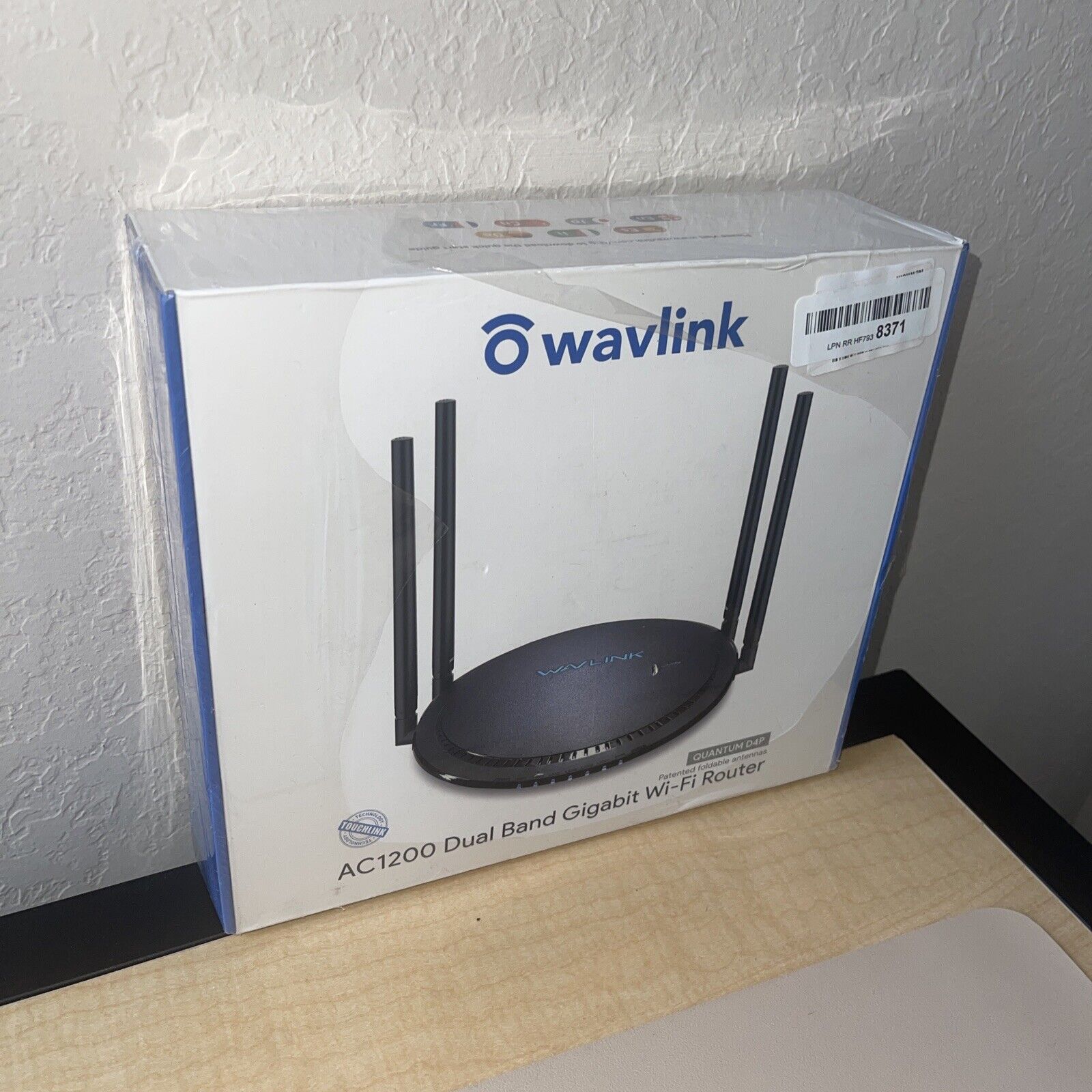 WAVLINK AC1200 Quantum D4G Gigabit Router (36582)