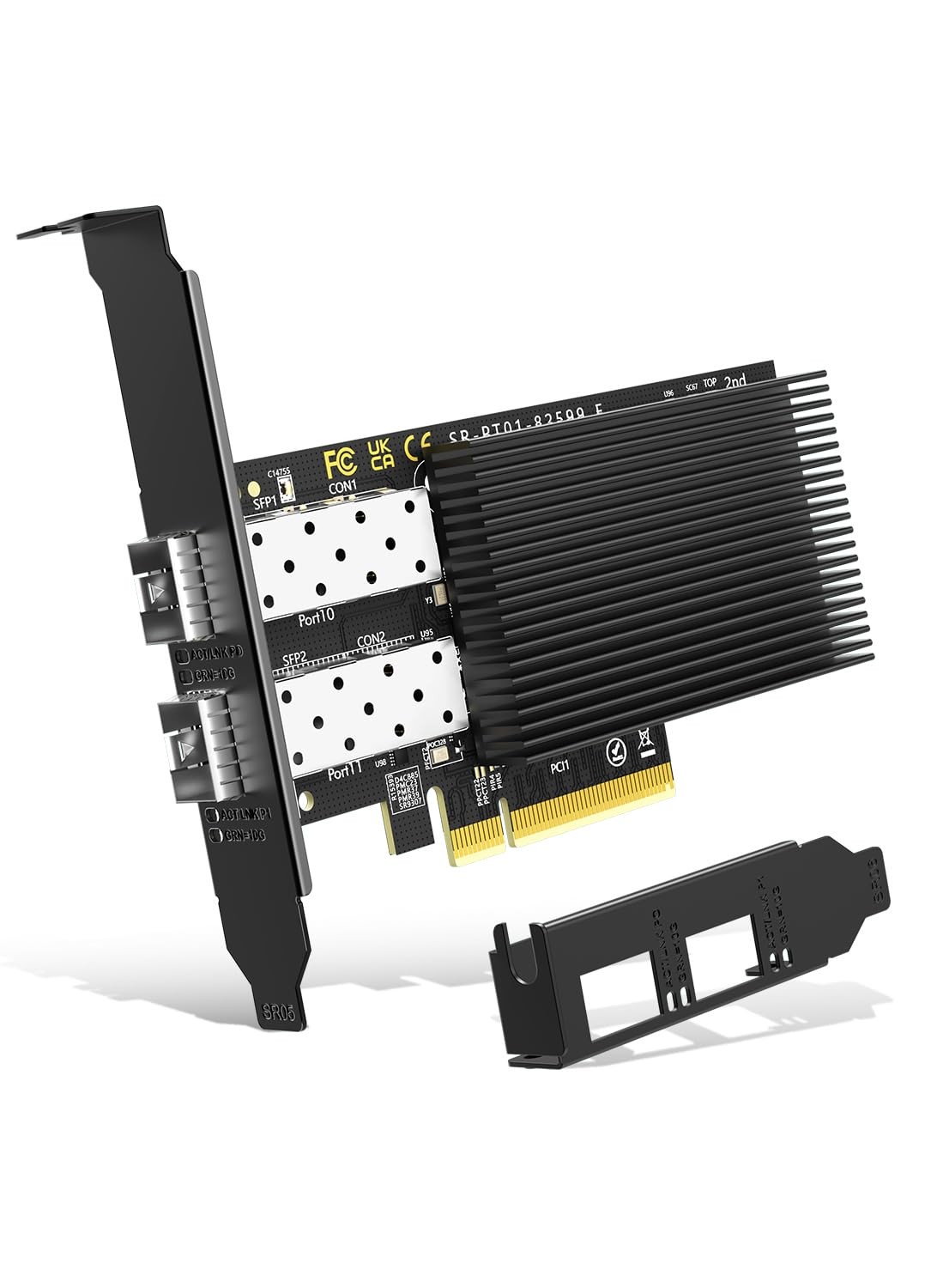 10Gb Dual LAN SFP PCI-e Network Card Intel 82599(X520-DA2) 2x10Gbe Ethernet