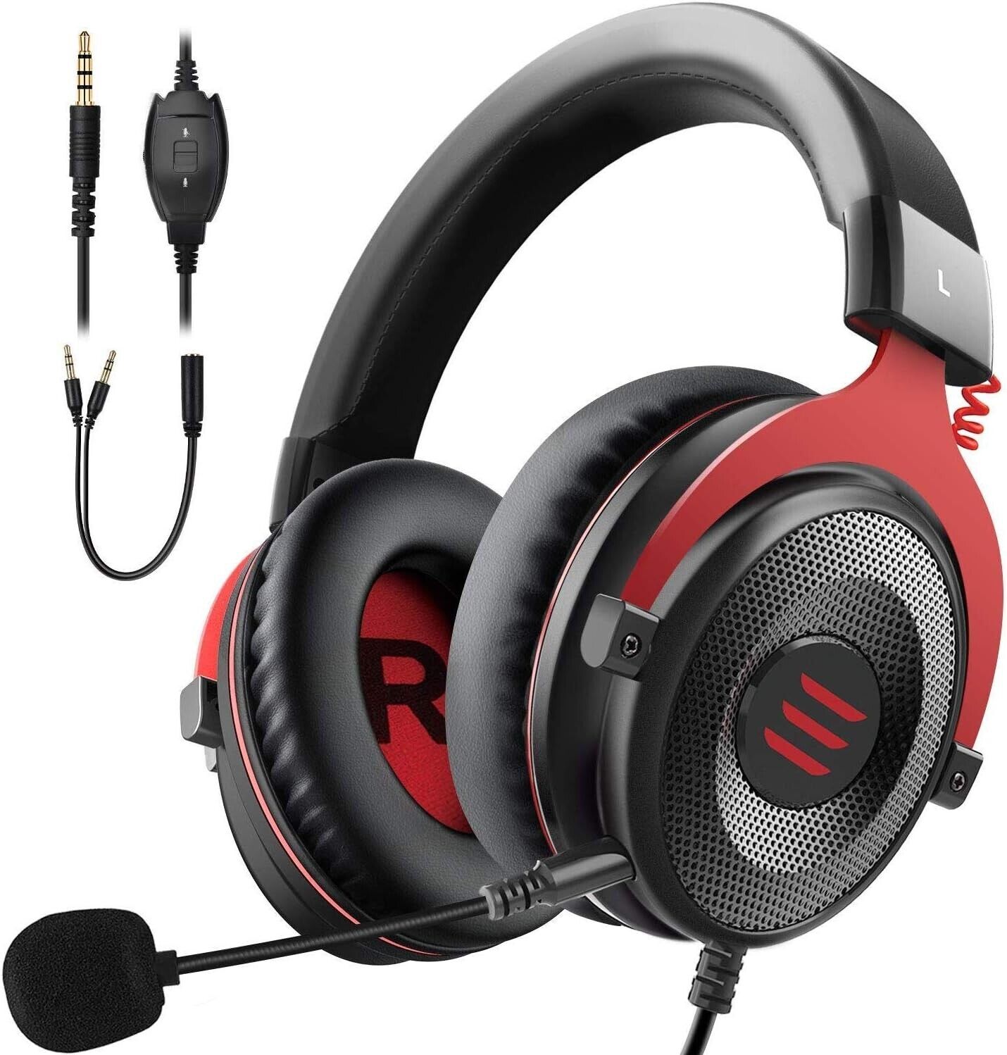 3D Stereo Sound Gaming Headset Headphones Microphone For XBOX PS4 PS5 SWITCH PC