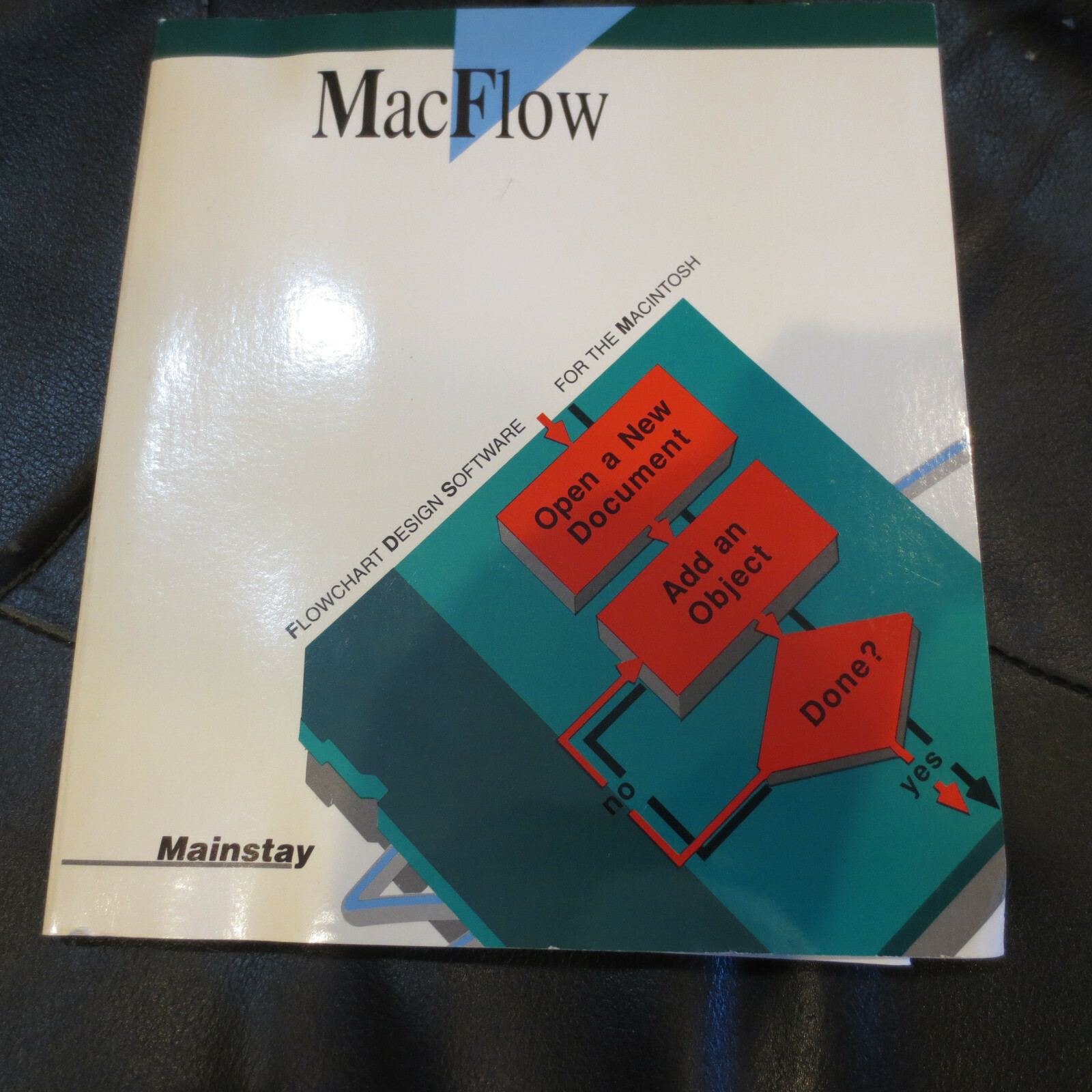 Vintage Apple MacFlow by Mainstay Owners Manual 1989