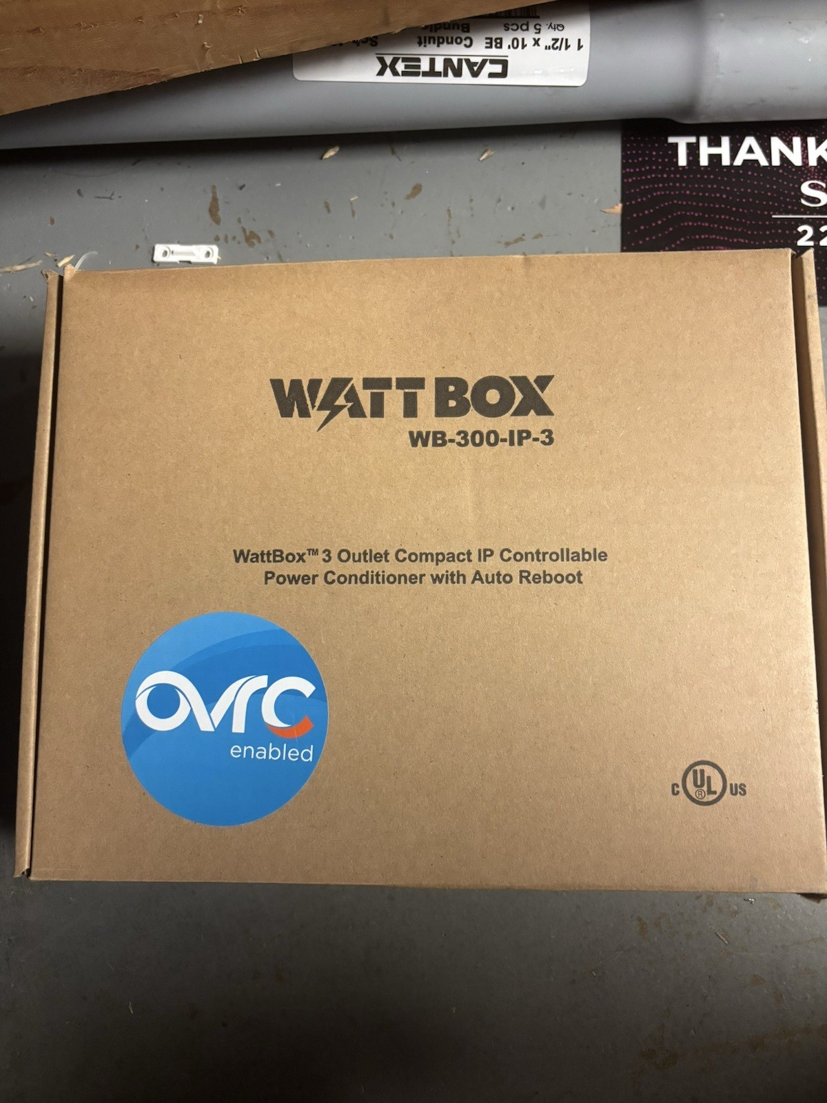 Watt Box Model: WB-300-IP-3 Internet System Status Auto Reboot Protected 12 A