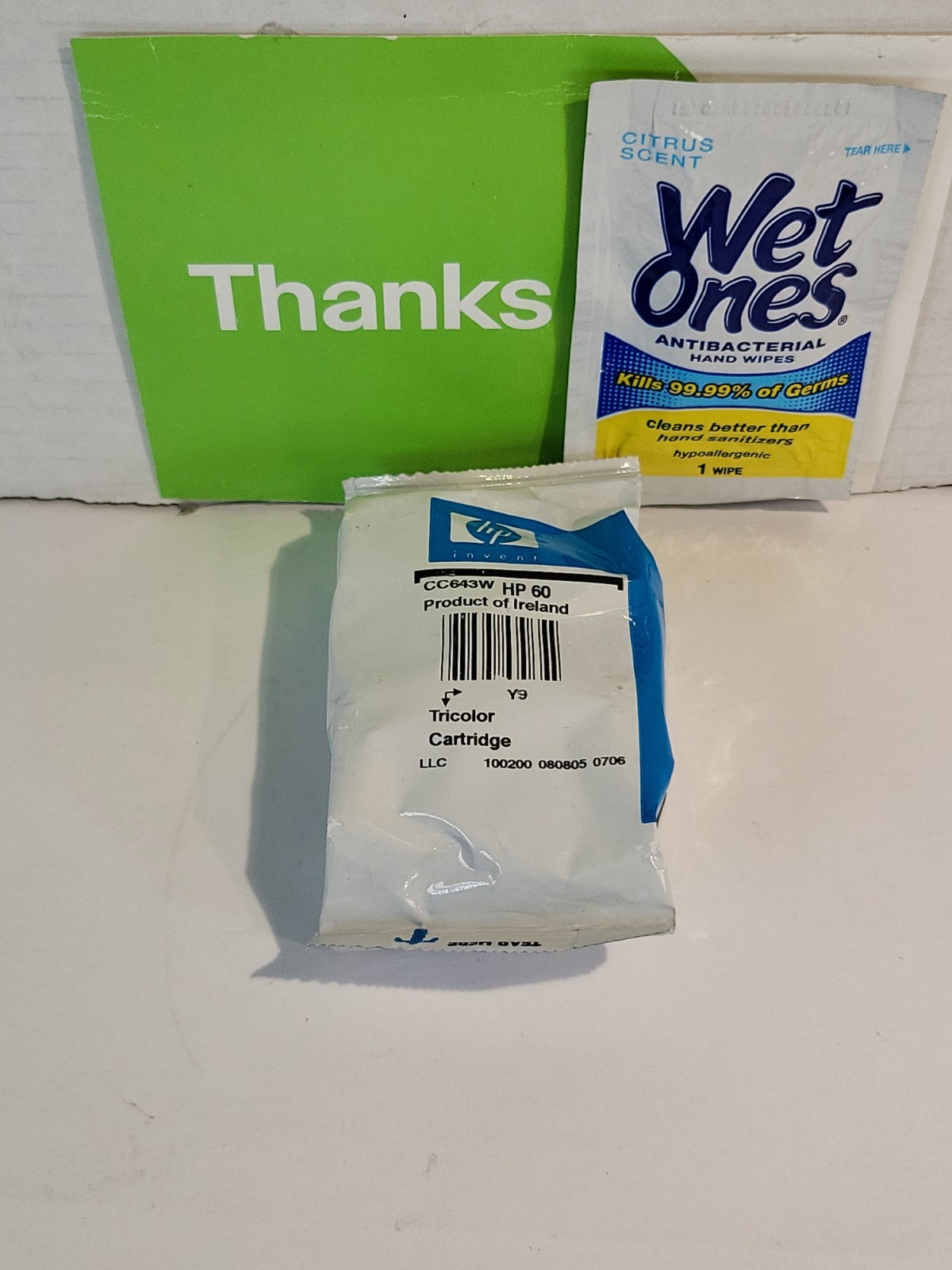 Genuine HP 60 Tri-Color Ink CC643W