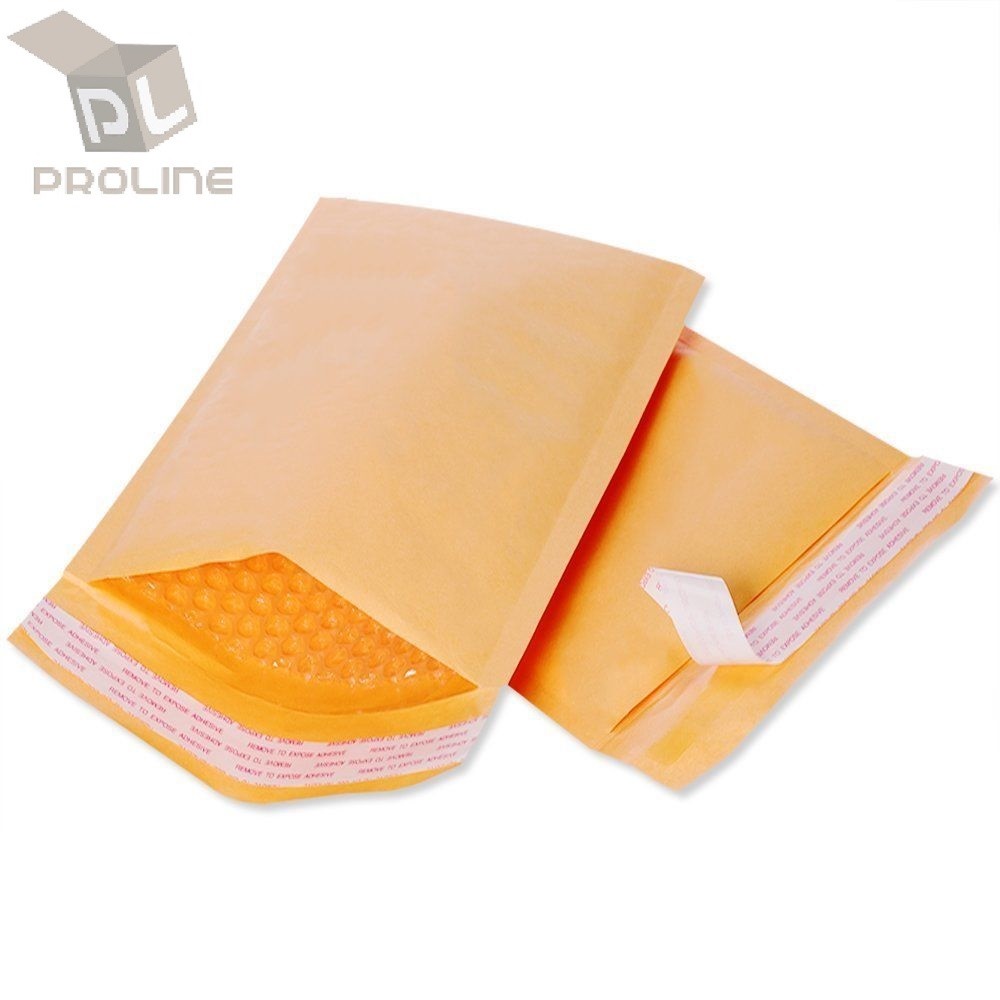 ProLine 500 #0 Extra Wide CD DVD Kraft Bubble Shipping Mailers Envelopes 6x10