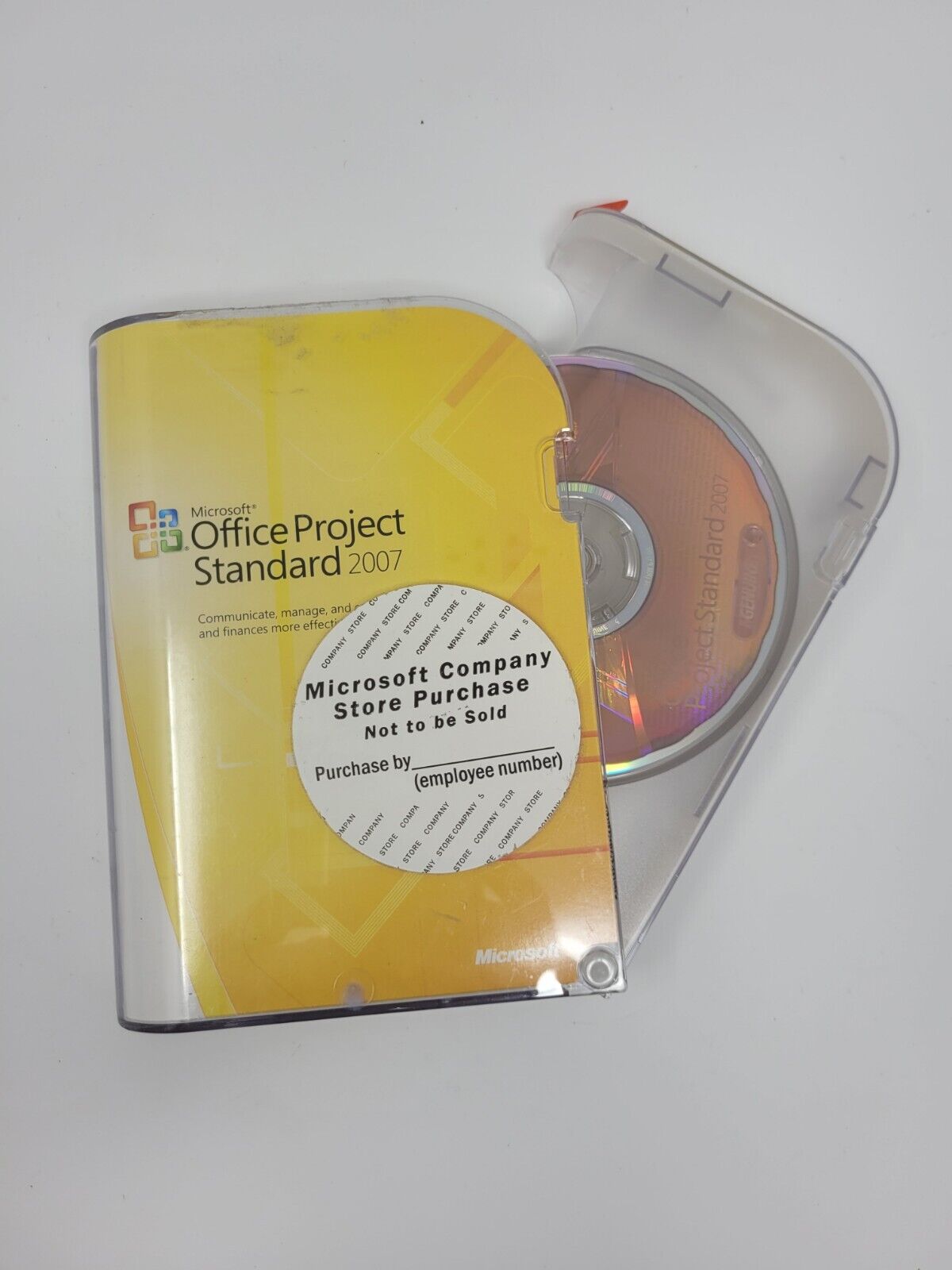Microsoft Office Project Standard 2007 Genuine With Product Key