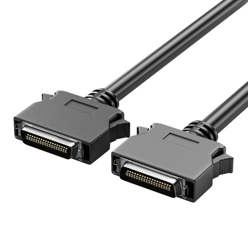 Precisions SCSI CN14/20/26/36/50 MDR Signal Transfer Cable Male to Male for 1.5m