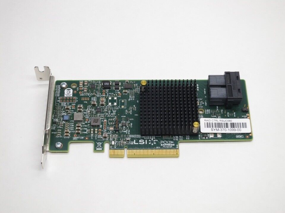 RS3UC080 INTEL 12Gb/s SAS 6Gb/s SATA LSI3008  x8 PCIe 3.0, 8 internal ports